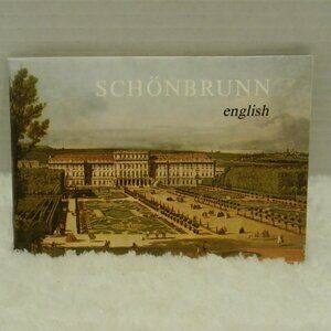 Schonbrunn The State Apartments 1987 Souvenir Palace in Vienna, Austria Booklet